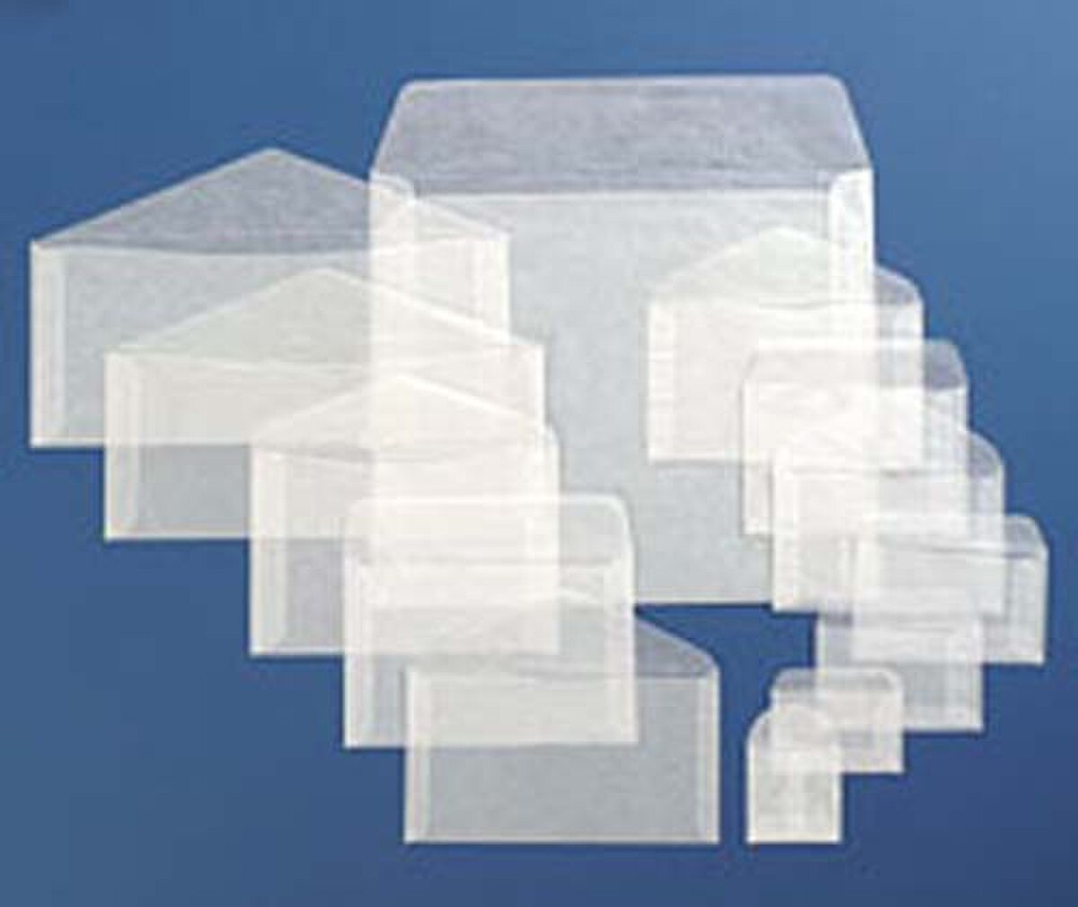 # 12 Glassine Envelopes for Stamps